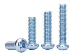 M3 Round Head Machine Screw Galvanized Woodworking Screw, M3 5.5 6 7.5 8.5 11 21