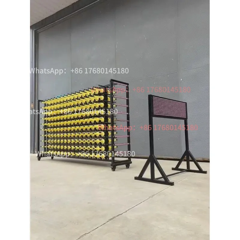 Carbon Fiber Spools For Weaving Warping Carbon Glass Fiber Pretension Frame Processing