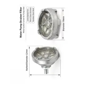 High Quality Pump Filter Screen Accessories Replacement For HL2002 Pneumatic Single‑Direction Diaphragm Pump