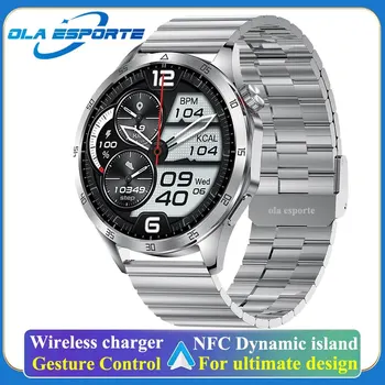 Huawei Ultimate Design Business Smart Watch for Men Women Amoled GT4 Max Sports NFC SmartWatch ChatGPT Bluetooth Call Compass