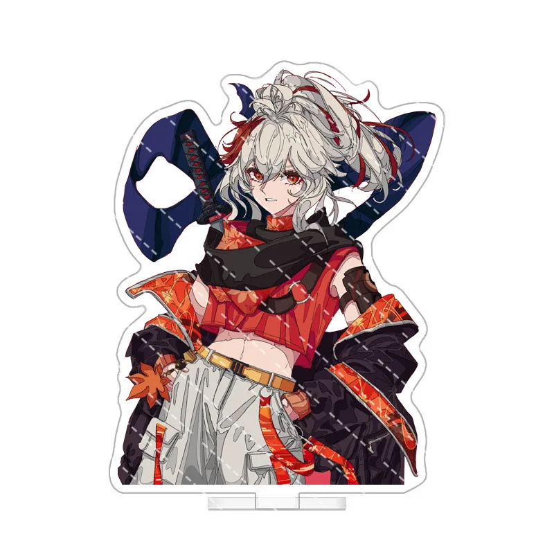 Gioco Genshin Impact Figura Supporto in acrilico Modello Anime Ornamento periferico Accessori Prop Raccogliere regali