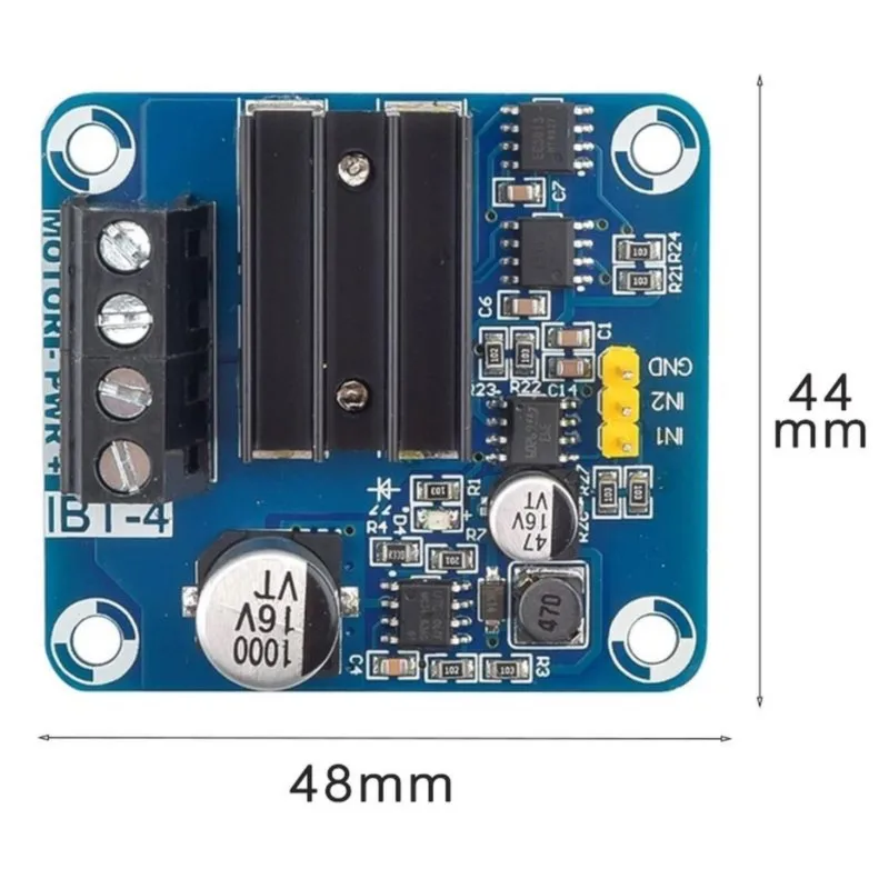 Super Sale IBT-4 Motor Driver Module 50A Semiconductor Refrigeration High Current H Bridge Drive Module Motor Forward Reverse