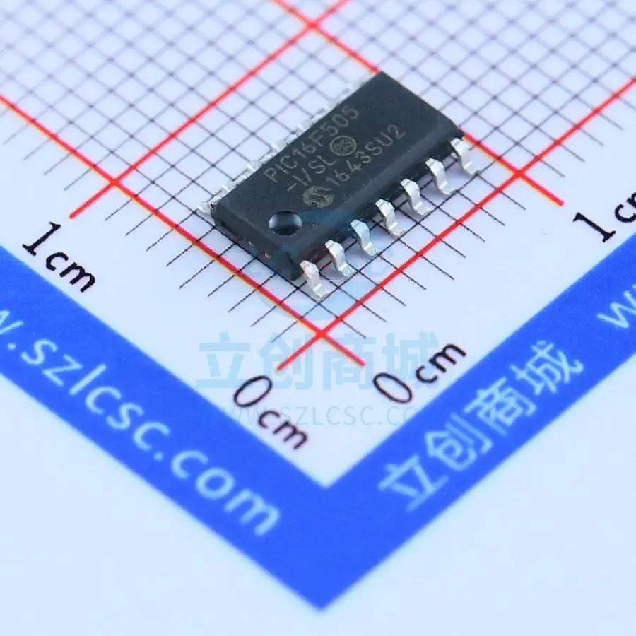 Puce IC XFTS PIC16F505-I/SL PIC16F505-I/SLNew, originale, authentique