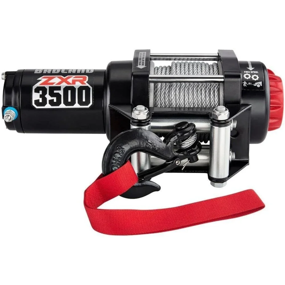 

3500 lb. ATV/Utility Electric Winch with Automatic Load-Holding Brake HFJ14