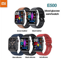 Xiaomi E500 Blood Glucose Smart Watch ECG Monitoring Blood Pressure Body Temperature Smartwatch Men Waterproof Fitness Tracker