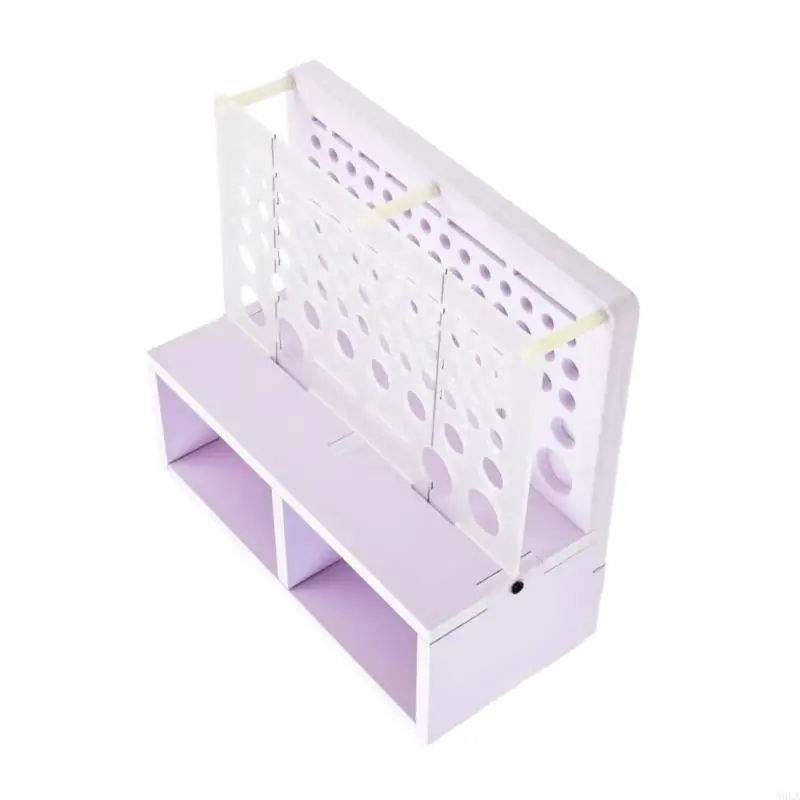 A9LA PVC Leather Craft Tool Rack for Home Workshops Tools