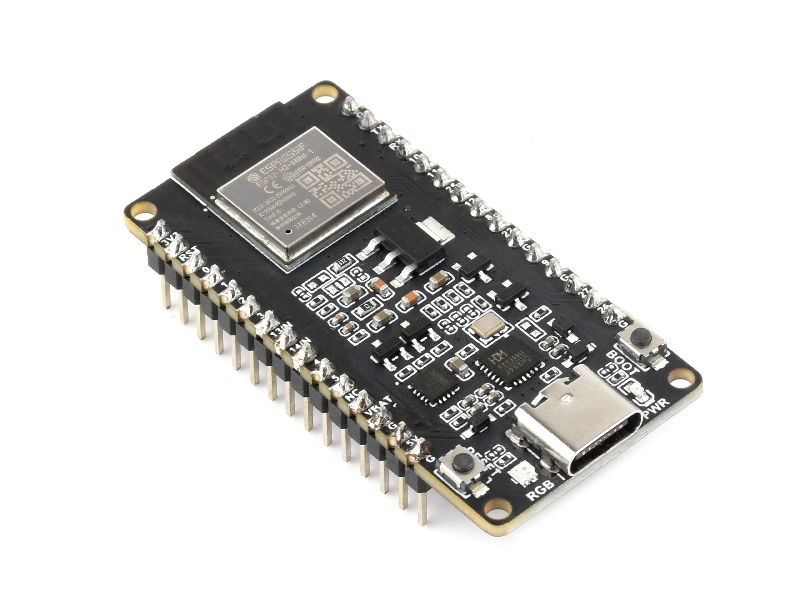 【Official Guarantee】Waveshare ESP32-H2 Microcontroller, 96MHz Processor, ESP32-H2-MINI-1-N4 Module, TYPE-C Interface Wireless