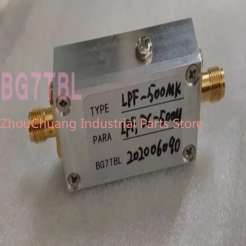 

10k, 100k, 1M, 2M, 5M, 10M, 30M, 100M, 500M, 1G, low-pass filter LPF, SMA port