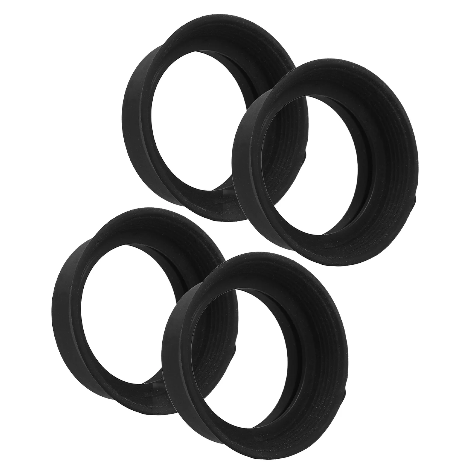 

4pcs Rubber Eyepiece Cover Telescope Astronomical Eyeshade Stereo Microscope Eye Shield Protection Light Blocking Guard