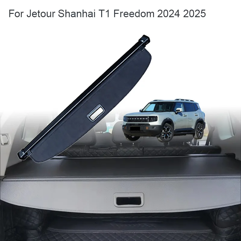 

Органайзер-шторка для багажника автомобиля Jetour Shanhai T1 Freedom 2024 2025, защитная шторка для багажа, задний органайзер для хранения багажа