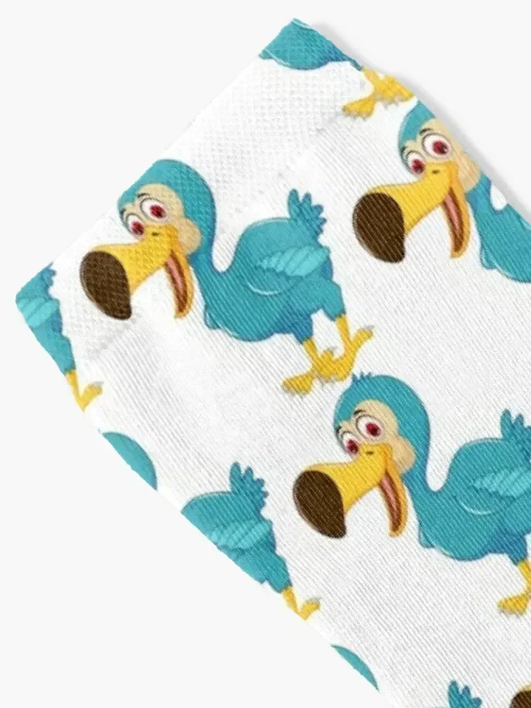 Funny blue dodo bird, gift for dodo bird lover Socks snow Toe sports valentine gift ideas cool Men's Socks Women's
