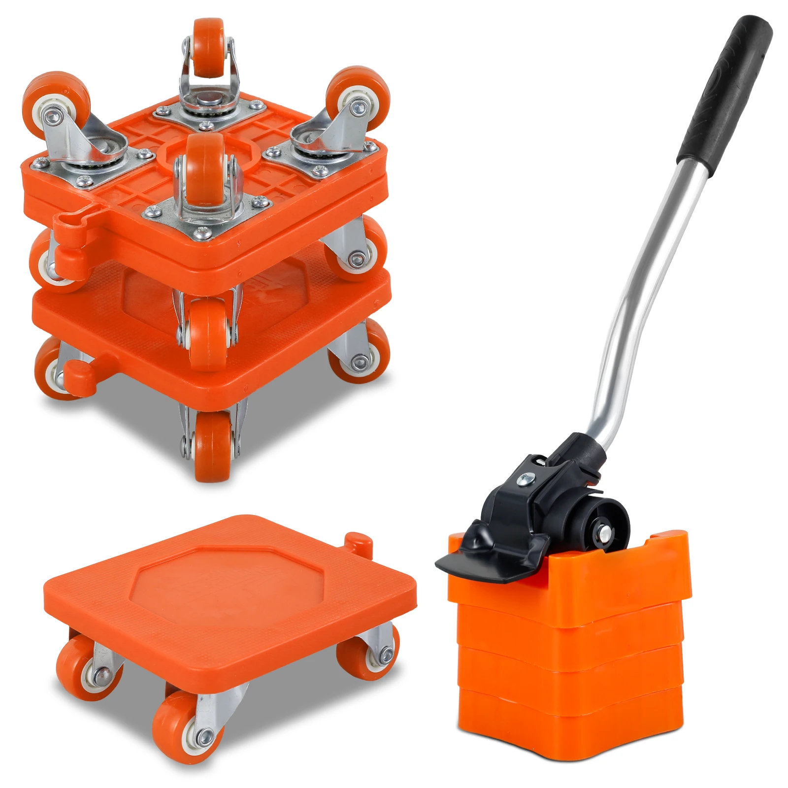 

400KG Heavy Duty Furniture Lifter Transport Mover Sliders Furniture Roller 360° Rotating Wheel Labor-saving Furniture Hand Tools