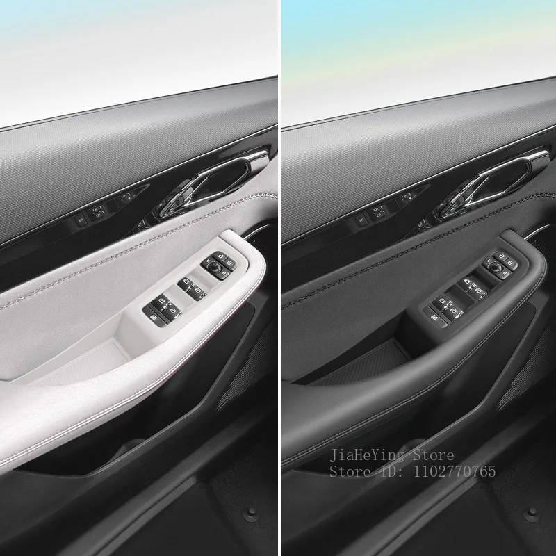 For Lynk & Co 03 Liter Window Button Panel Car Lift Window Panel Anti-scratch Silicone Protective Pad Accessories