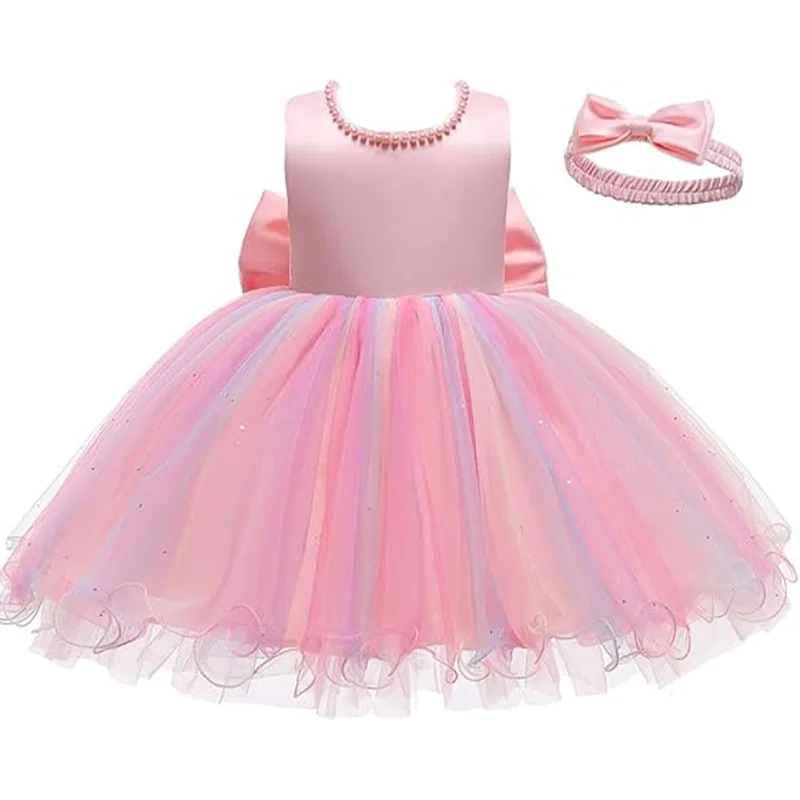 Baby Weihnachten Kostüm Taufe Prinzessin Kleid Für Baby Mädchen Hochzeit Kinder Kleinkind 1. Geburtstag Party Kleid Neugeborene Kleidung – Detail 15