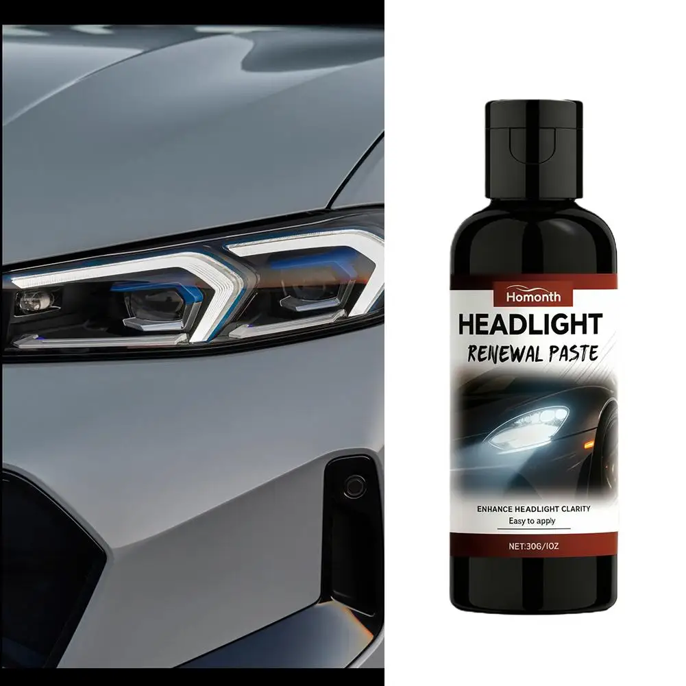 كريم العناية بمصباح السيارة الجديد لعام 2025، إصلاح الأصفر والأضواء بكفاءة، واستعادة السيارة والسطوع الشفافية القديمة Q2O1 #4