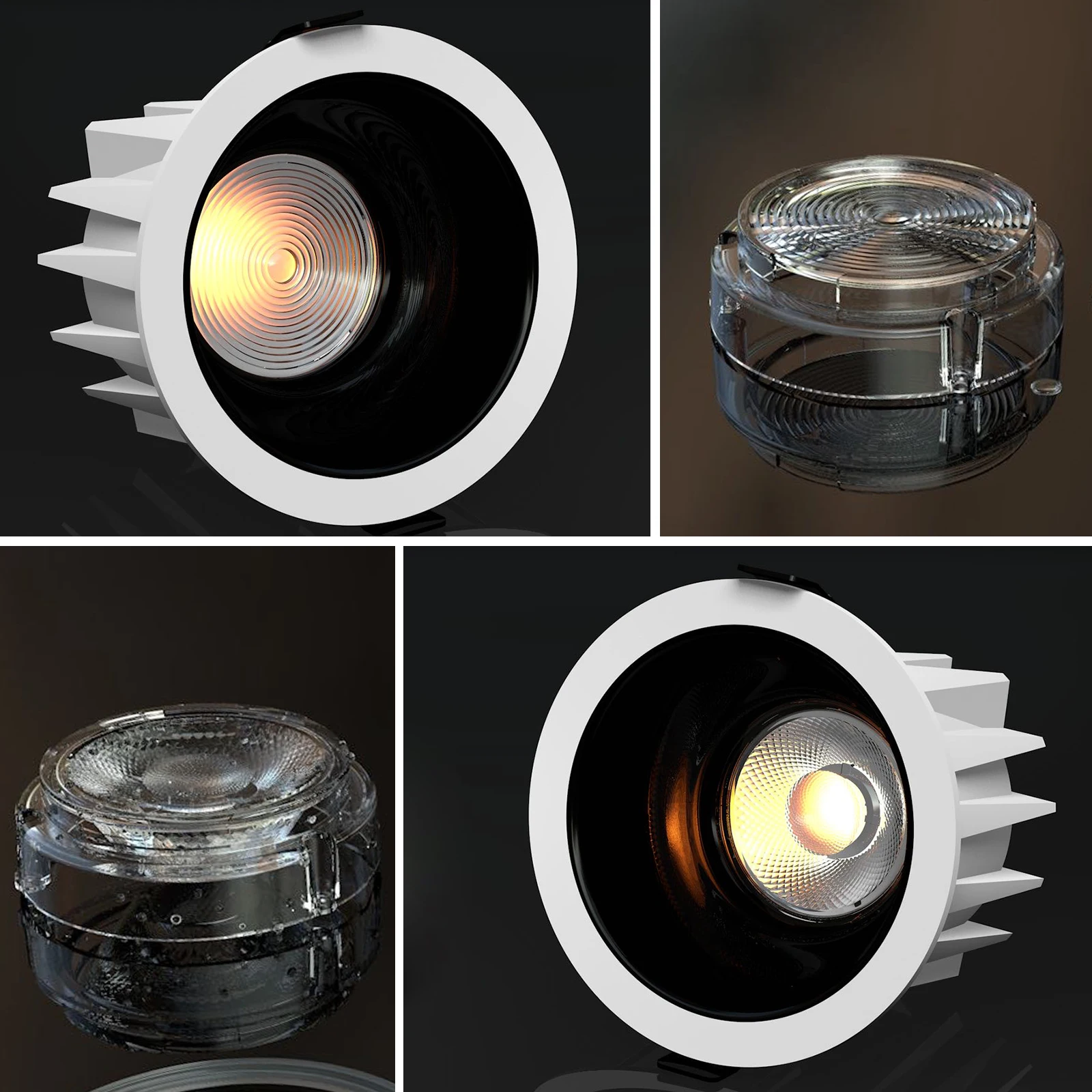 "Tuya-lâmpada de led antirreflexo,