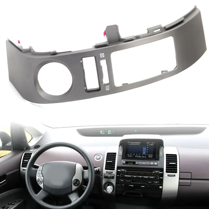 

2PCS Front Middle Dashboard Vent Panel For Toyota Prius 2004-2009 Air Conditioner Outlet Frame Parts Accessories