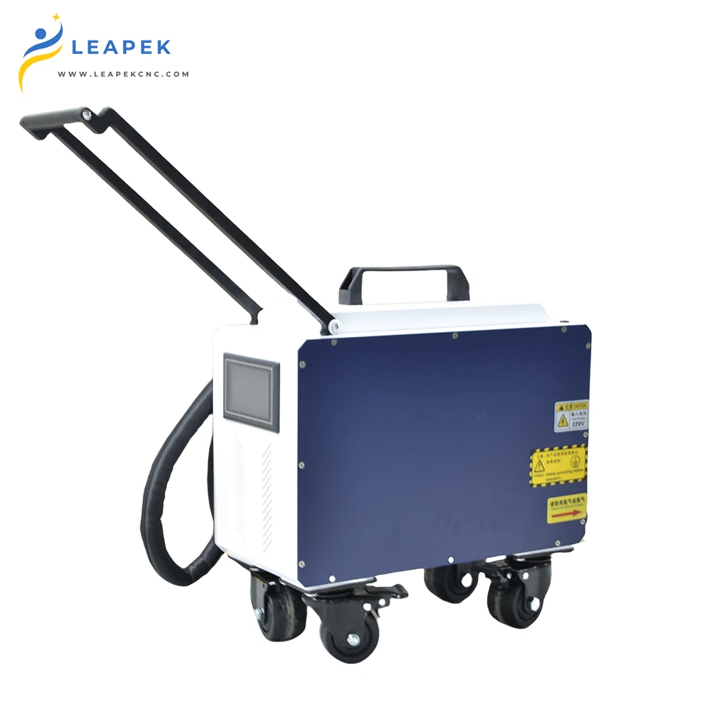 200W-500W Affordable and Efficient Portable Mobile Pulse Multi-mode Fibre Laser Cleaning Machine