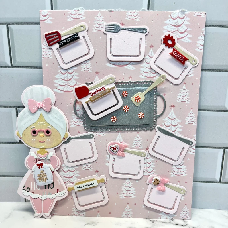 Christmas Collection 2025 (B) Metal Cutting Dies for DIY Scrapbooking, Album Paper Cards, Decorative Crafts, Embossing Die Cuts