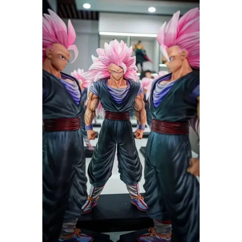 

34cm Anime (Dragon Ball) Goku Figurine, Goku Figure, Super Saiyan 3, PVC Model, Gift