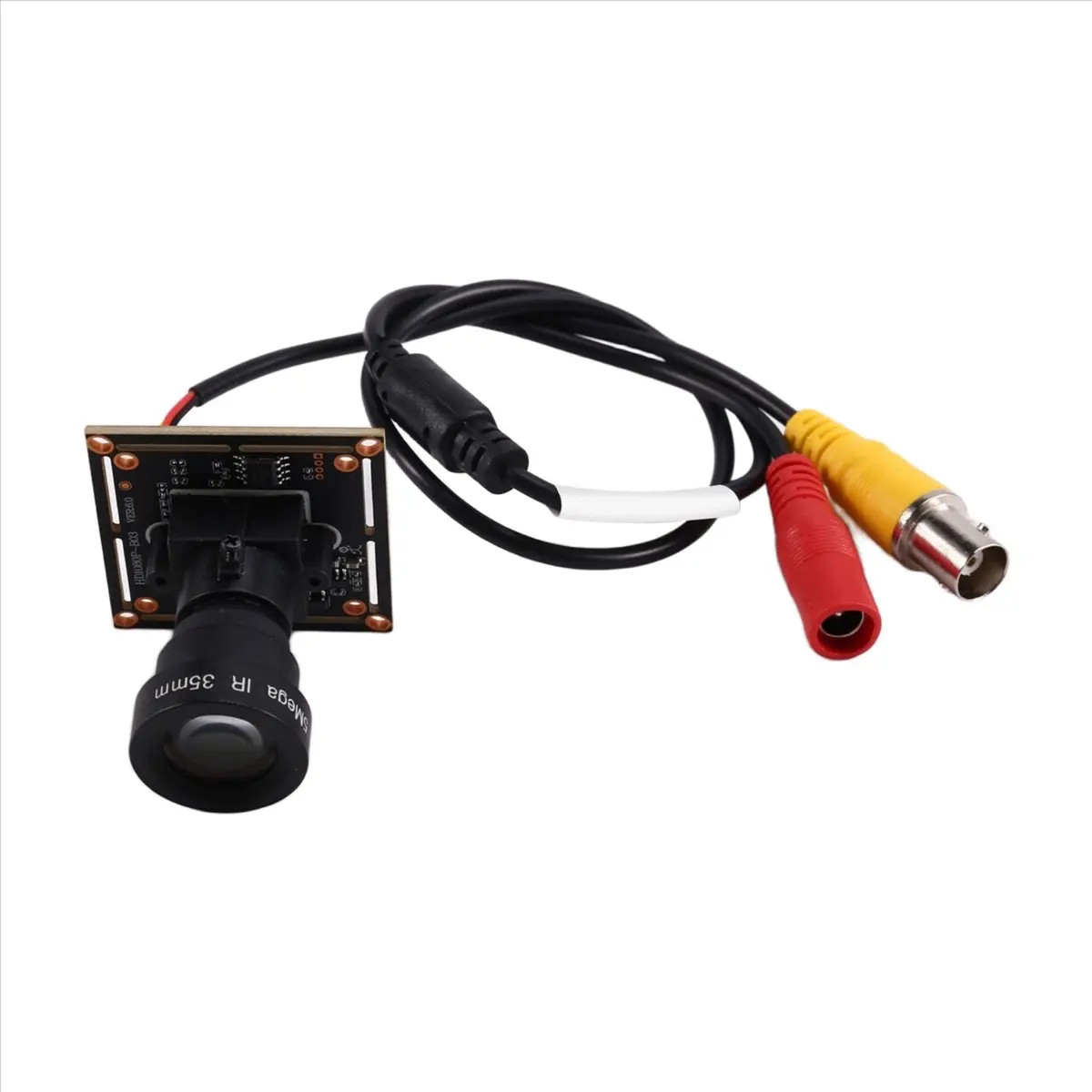 A40I 1200TVL 5MP Analog CCTV Camera Module with 35mm Lens for DIY Microscope Telescope Car Camera Video Doorbell PAL