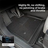 Eco-Friendly TPE Car Foot Mat Suitable For 20-Year Ford F150/RANGER Raptor Full Car Foot Mat Trunk Mat Universal Vehicle Foot Pa