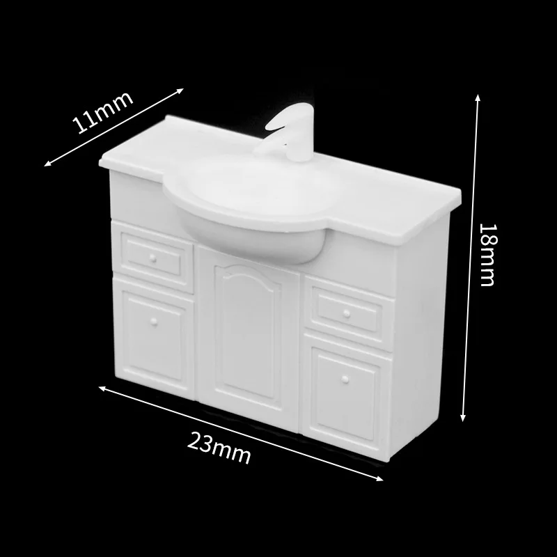 10 Teile/los Simulation Mini Maßstab 1:50 Wc Closes/Stuhl Modell DIY Indoor Badezimmer Szene Layout Materialien Diorama Kit – Detail 7