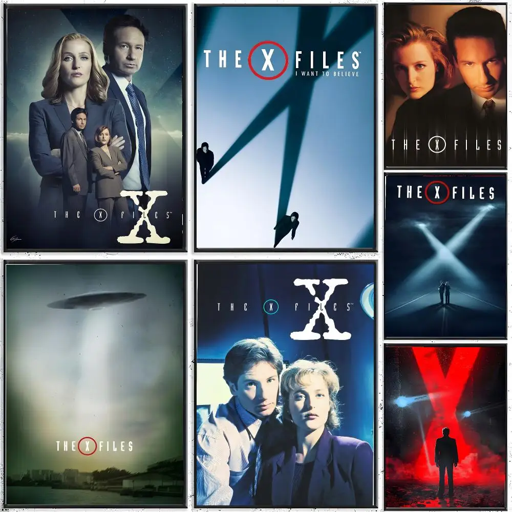 tv-series sci-fi T-The X Files Poster Modern Indoor Wall Decor & Aesthetic Home Space Design