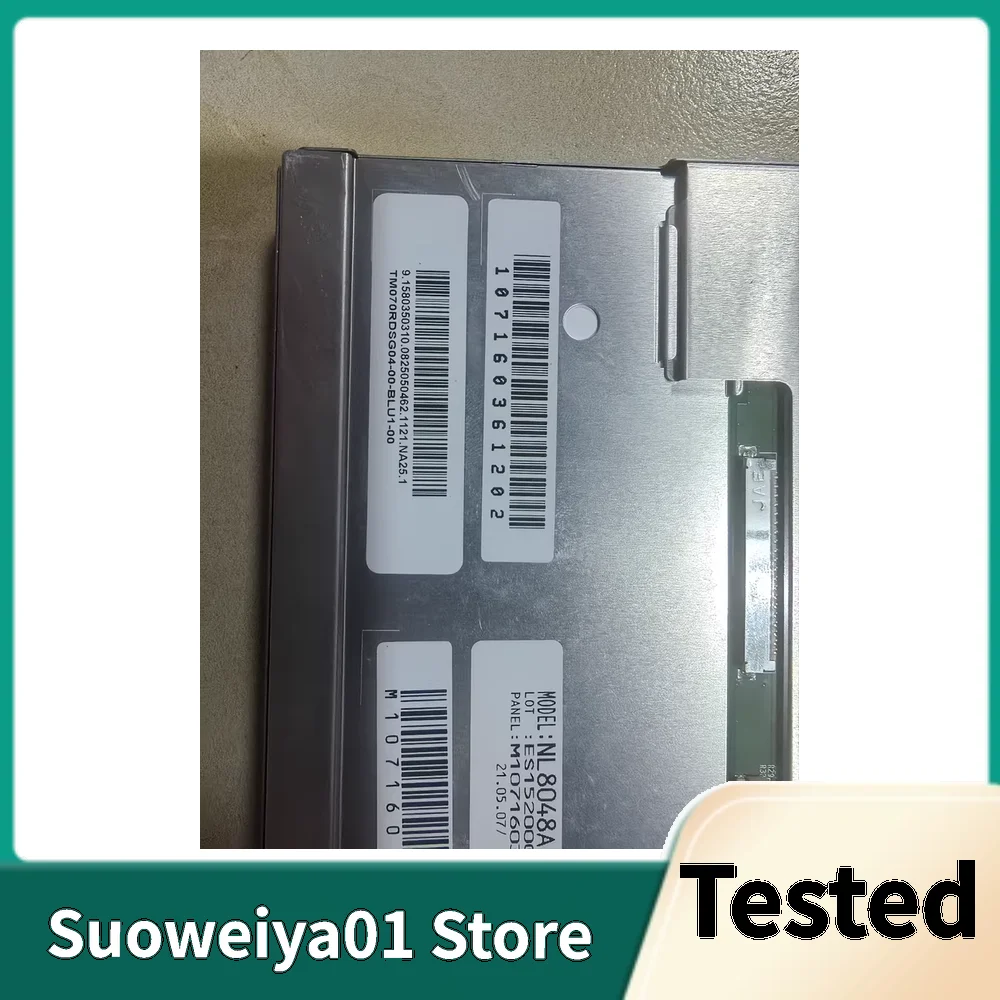 

NL8048AC19-13 Original 7 Inch Display Panel Screen 800×480 Tested Checked Industrial LCD