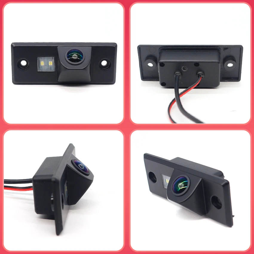 CCD HD 140° Fisheye IP68 Rear View Camera For Volkswagen Jetta Bora mk4 1999 2000 2001 2002 2003 2004 2005 Car Reverse Monitor view 3