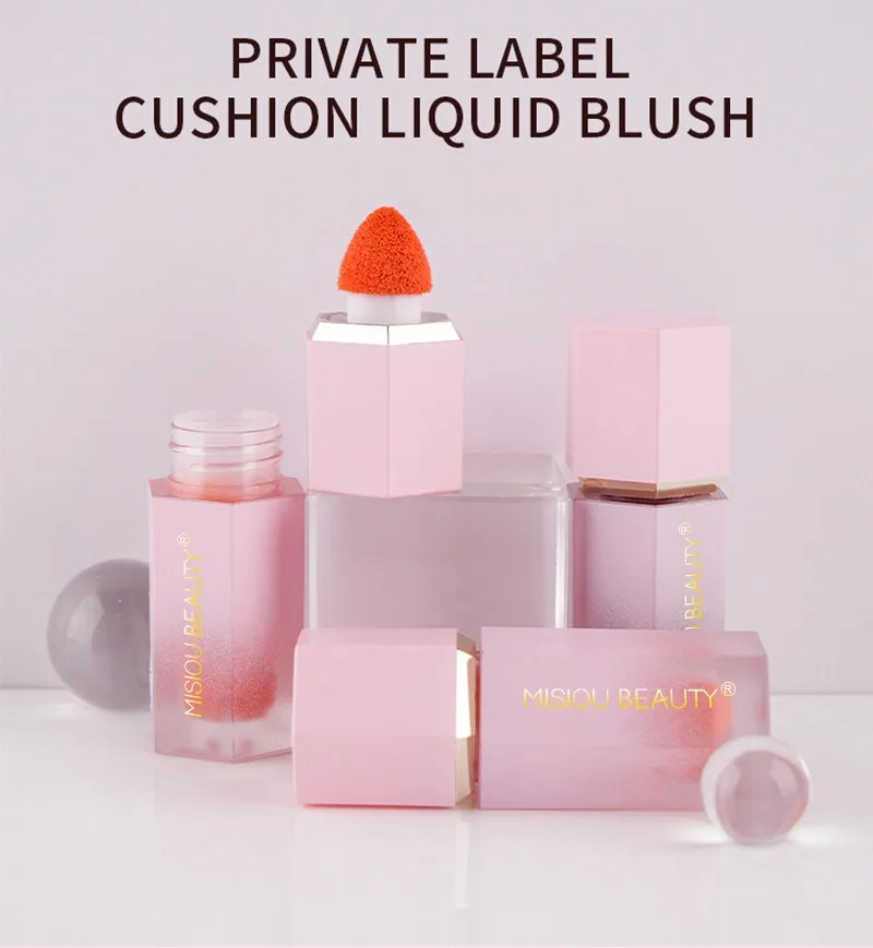 Liquid Versatile Blush Face Brighten Long-lasting Natural Moisturizer Cheek Tint Makeup Stick Lip Cheek Eye Kawaii Makeup
