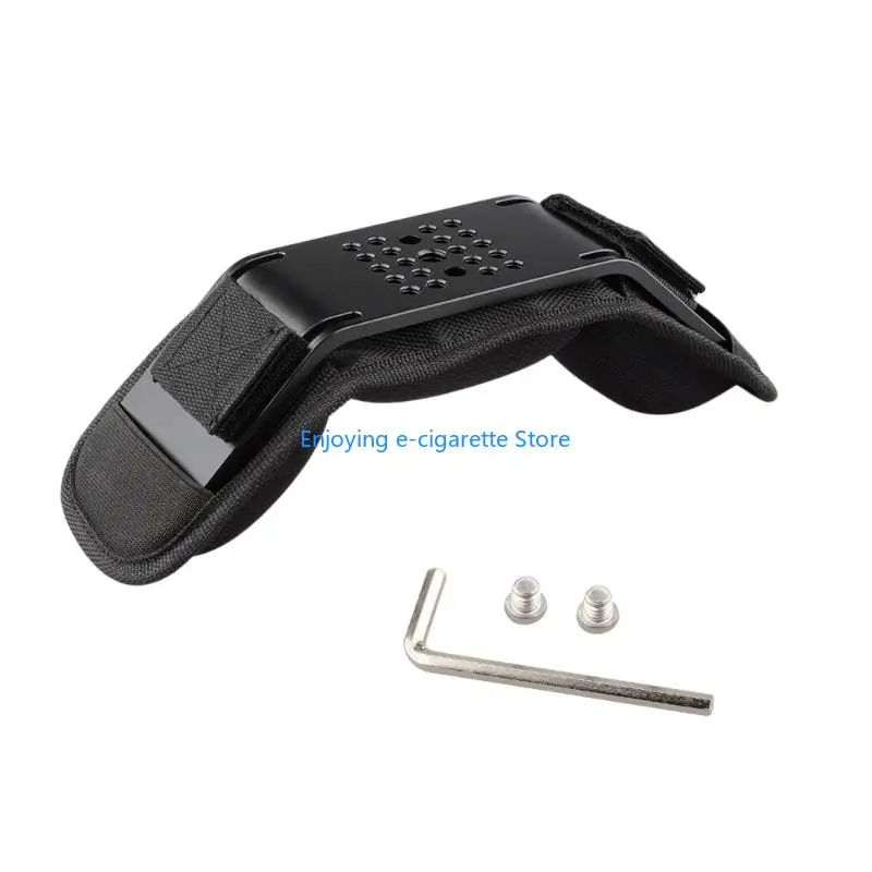 Ergonomische Aluminium-Schulterpolsterhalterung, 15-mm-Stangenklemme für Stativadapter Y4QF – Detail 10