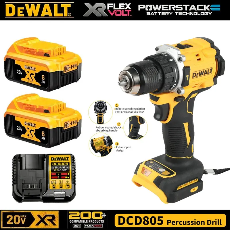 Original for DEWALT 20V/60V battery DCB606 DCB609 DCB182 DCB205 DCB206 DCB209 power tool 18V battery 6Ah 9Ah battery.