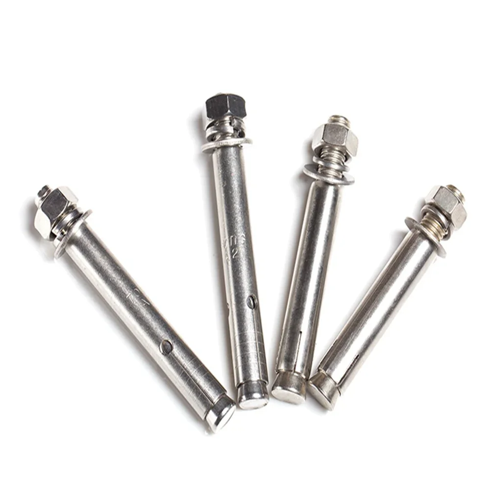

304 Stainless steel Expansion screw Hexagon Bolts M6/M8/M10x 60mm/70mm/80mm/100mm/120mm