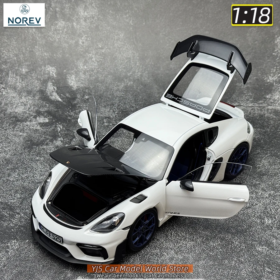 NOREV 1/18 スケール新 2023 ポルシェケイマン GT4 RS メタルダイ