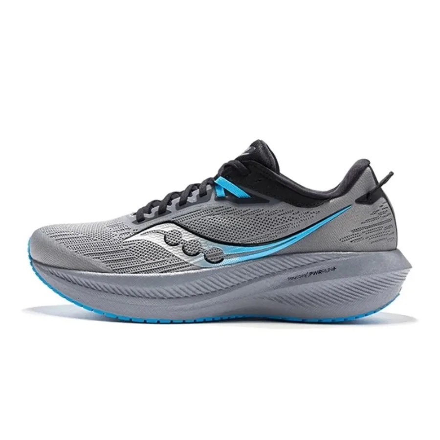 Saucony Victory -21รองเท้าวิ่งมาราธอนพื้นรองเท้านุ่มพิเศษระบายอากาศน้ำหนักเบามากสำหรับผู้ชายและผู้หญิงกีฬากลางแจ้งวิ่ง