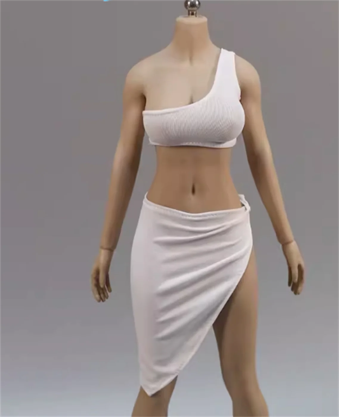 1/6 Vrouwelijke Soldaat Top + Korte Rok Kleding een schouder Fit 12Inch Tbleague Pak body Action Figure aanpassen