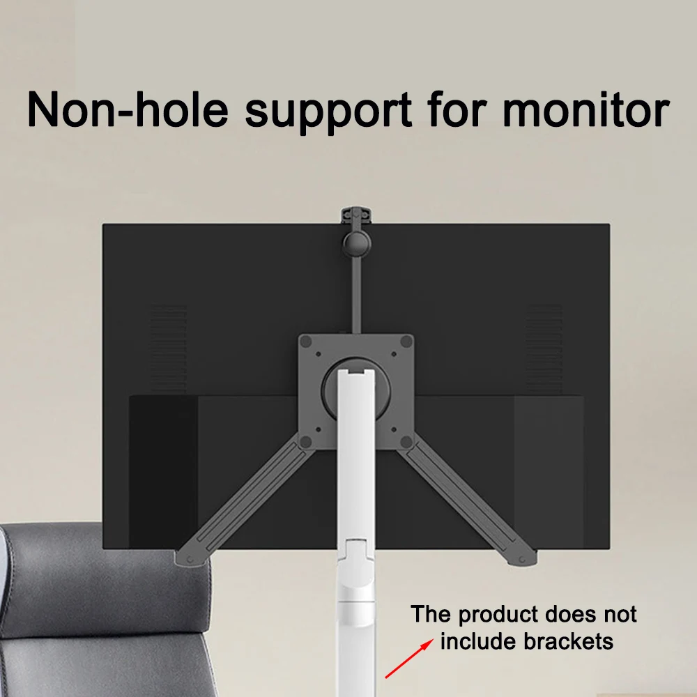 17-32 Cal Adapter przedłużający uchwyt mocujący uchwyt monitora wsparcie dla No otwór montażowy monitory stojak LCD