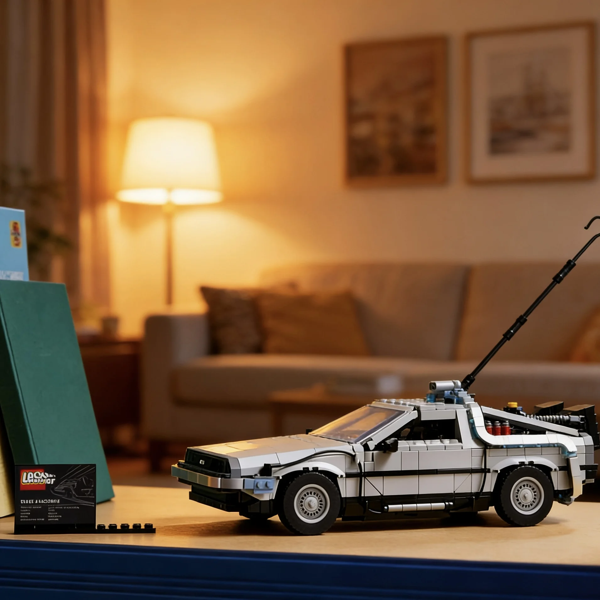 

NEW+10300 classic Back to the Future Time machine building block model toy Christmas gift