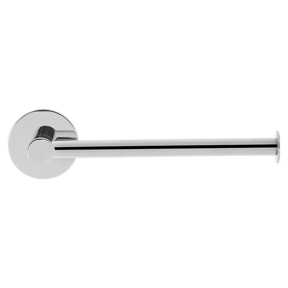 

Stainless Steel Paper Roll Holder Silver Chrome Plated Paper Holder Long Durability Easy Installation Toilet Paper Holder