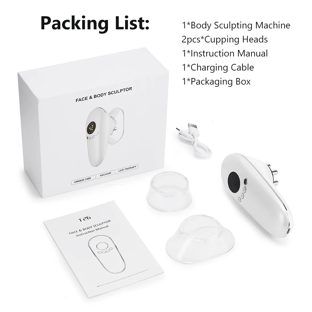 Electric Face And Body Sculpting Massager For Cellulite Reduction_voghion.com