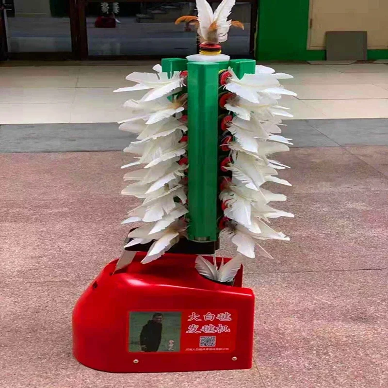 

s# A Remote Remote Control Automatic Hair Machine Kick Shuttlecock Shuttlecock Sports Ball Machine