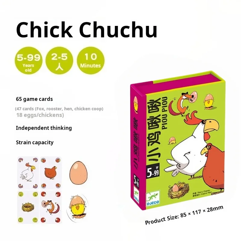 Hot board games Chicken Chiu Chiu Board Game Drecksau Black Sheep Piou Piou Party Cards Game Intellectual Toys Gifts