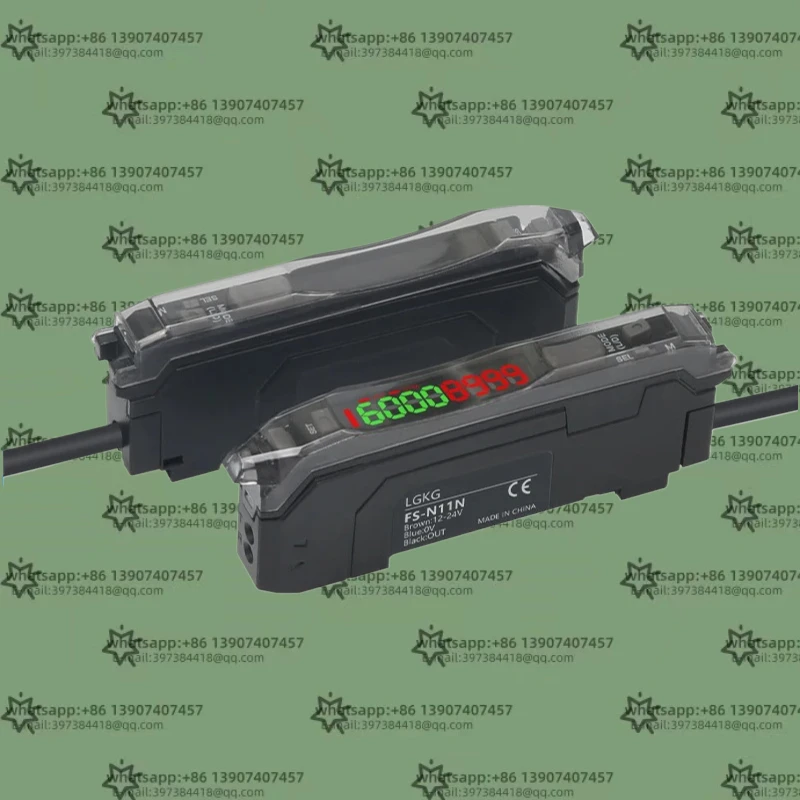 

Цифровой оптоволоконный усилитель FS-N11N FS-N18N/18P инфракрасный дисплей с отражающим датчиком