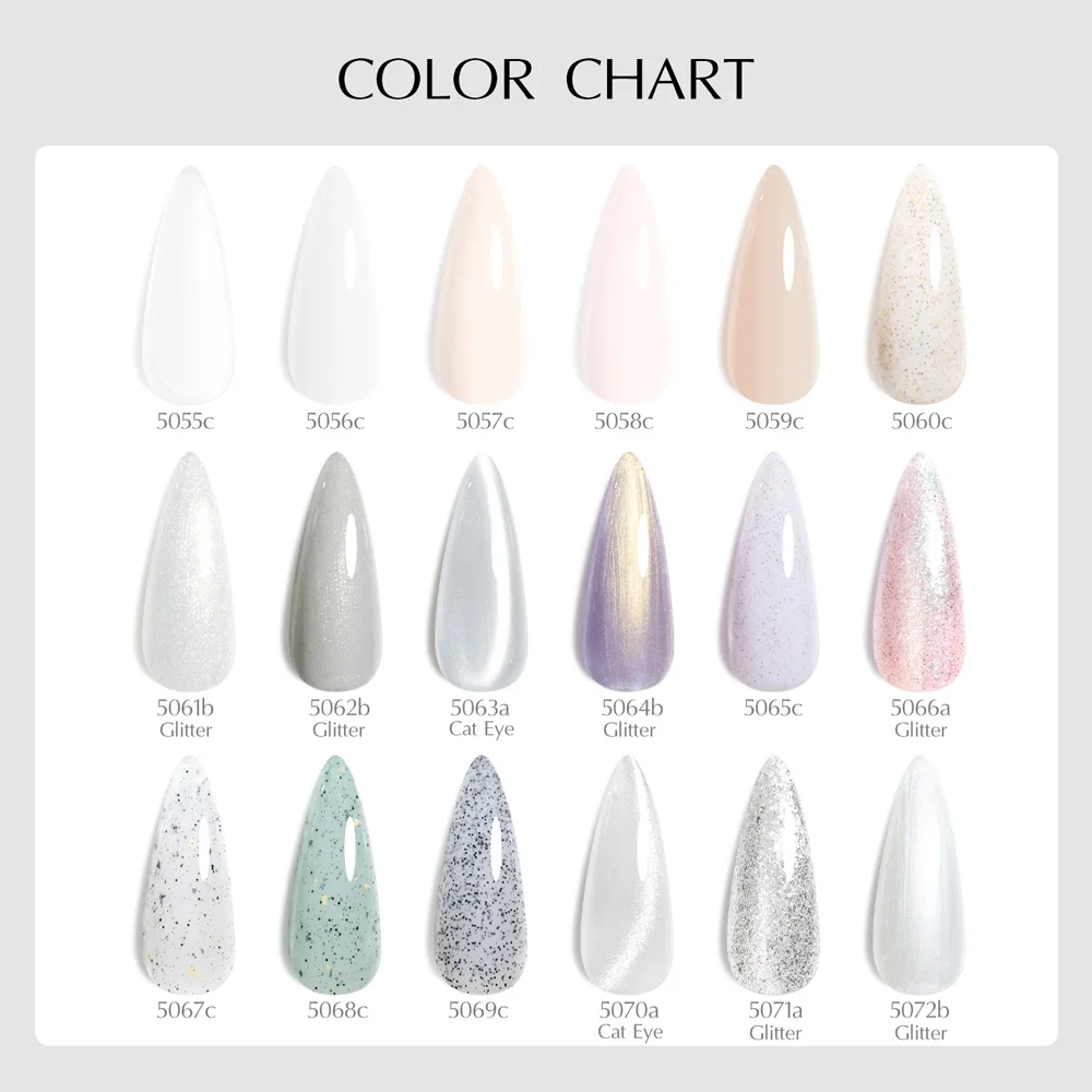 VENALISA 10 ml Nagel-Gel-Nagellack, neue Formel, vegan, HEMA, TPO-frei, durchscheinendes Gelee, Nude-Gel-Nagellack, buntes Lack, semi-permanent – Detail 17