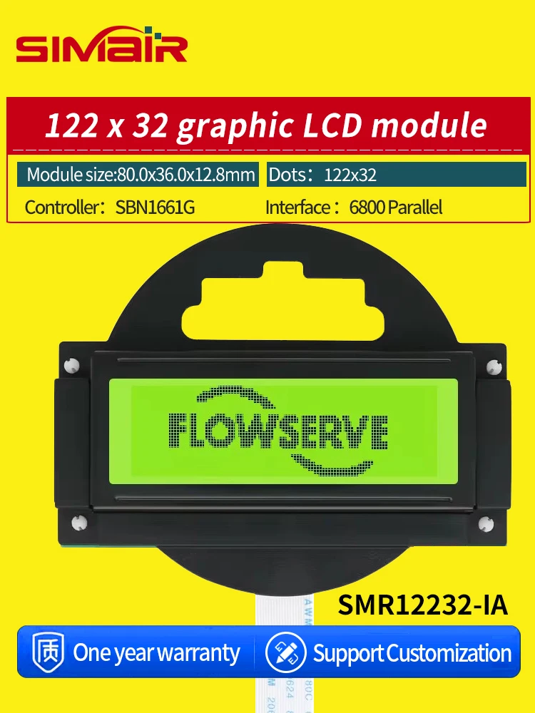 New Spot  AM0041R 122*32 LCM STN 12232 Graphic Display Screen 122x32 LCD Module for Limitok Actuator