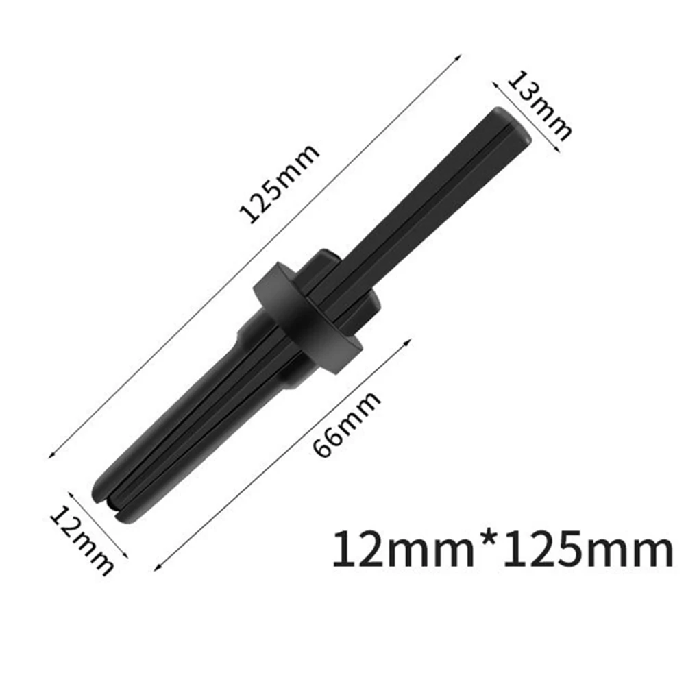 125x12mm Stone Splitting Wedge For Concrete Rock Granite Heat Treated Steel Hand Tool For Drilling Holes Black
