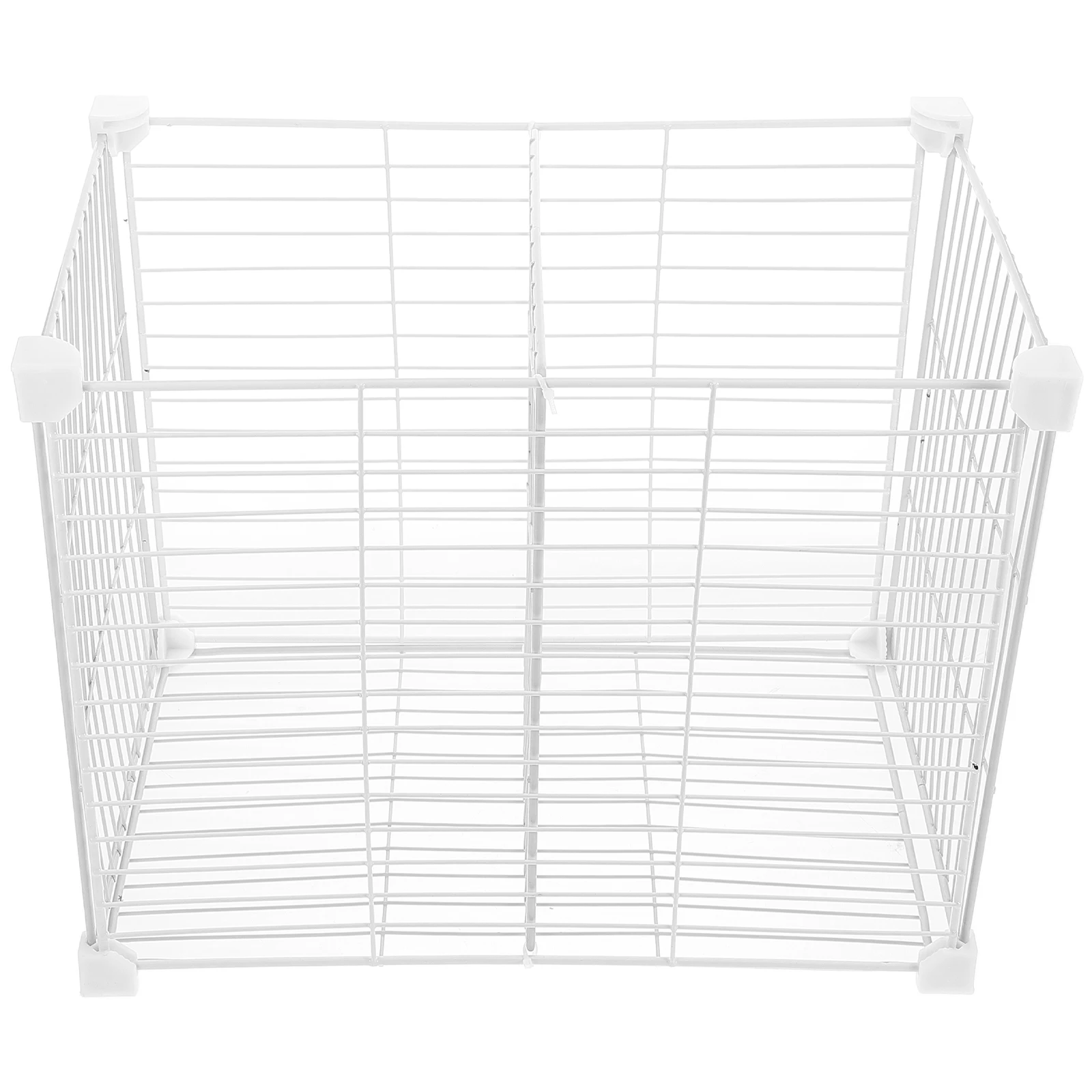 

Freezer Organizer Bin Metal Wire Basket Adjustable Dividers Freezer Storage Rack Partition Container Kitchen Pantry Food Storage