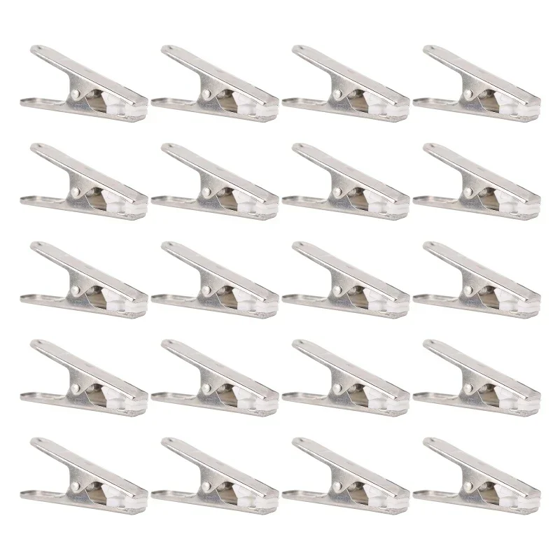 Utility Metal Clips Stainless Steel Clothes Pins Laundry Clips Underwear Pegs for Clothesline Kitchen Food Bag Storage Clip