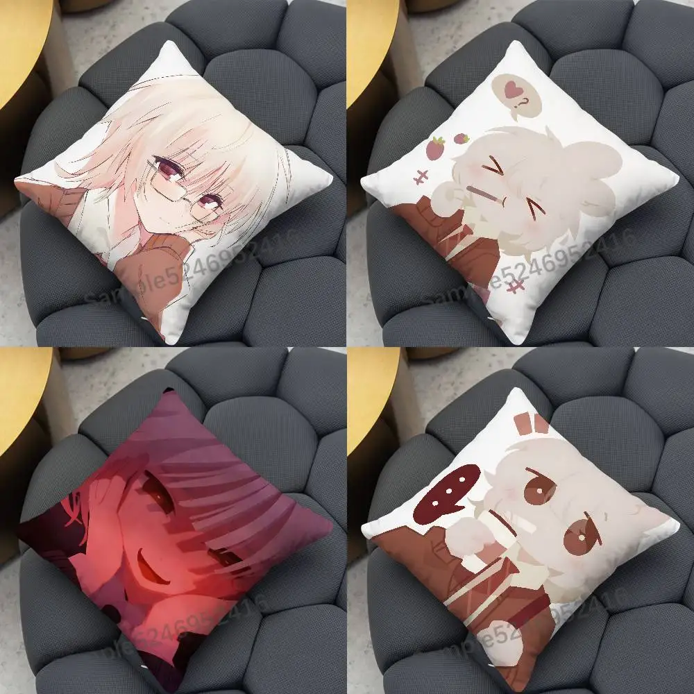 Shion S-Saihate Station  Square Cushion Pillow Case Sofa  Bedroom/Living Room Backrest Multiple Sizes Washable Covers